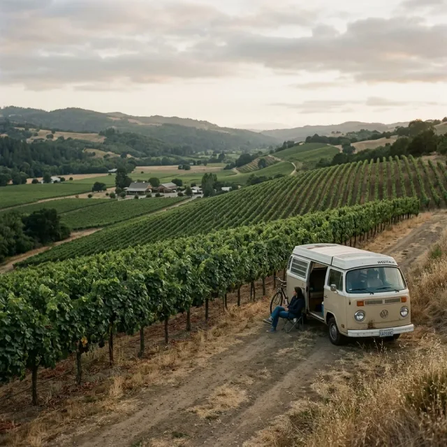 Stay at a vineyard